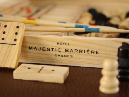 4 in 1 games in wooden 'personalized' box 